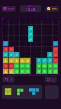 블록 퍼즐 - 재미있는 두뇌 퍼즐 게임 Screen Shot 6