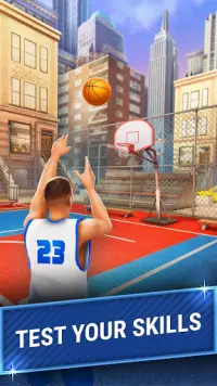 Basketbal 1v1: Sport Spel Screen Shot 3