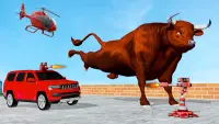 Angry Wild Bull Racing Game Screen Shot 0