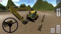 Excavadora Simulador 3D Screen Shot 1