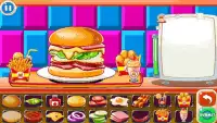 Burger Chef : New Burger Shop Fast Food Chef Free Screen Shot 7