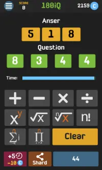 คณิตคิดเร็ว Math 180 IQ Game Screen Shot 3