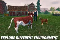 Bull Family Simulator: Wildlife Family Game Screen Shot 4