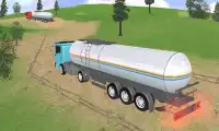 شاحنة نقل النفط شاحنة لعبة Screen Shot 0