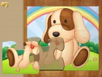 Dog Puzzle Games for Kids: Cute Puppy ❤️🐶 Screen Shot 7