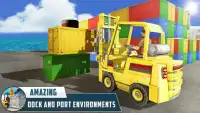 City Cargo Heavy Forklift Simulator 2017 Screen Shot 12