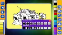 Monster Truck Coloring Screen Shot 4