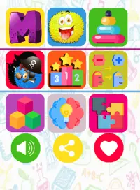 ألعاب الدماغ للأطفال 4-6 سنوات من العمر Screen Shot 0