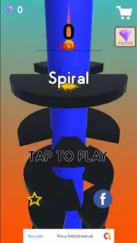 Spiral Jump - Spiral Jumping Ball Screen Shot 0