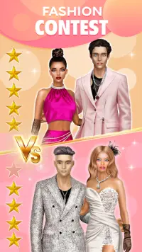 Jogos de Vestir Casal de Moda Screen Shot 4