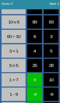 Speed Math Screen Shot 5