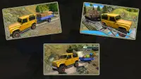 Jeep Offroad Cargo Trailer - Uphill Prado Drive Screen Shot 16