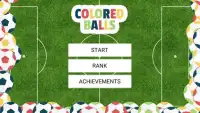 Colored Balls adjust colors Screen Shot 0
