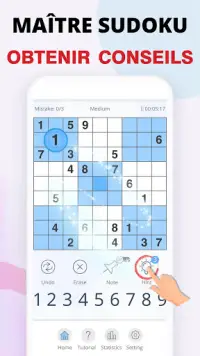 Sudoku: Classique Sudoku quotidien Jeu Intelligent Screen Shot 3