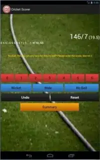 Cricket Scorer Screen Shot 2