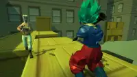 Super Saiyan Blue Goku Crime Battle City Gangster Screen Shot 3