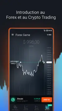 Forex Game: Jeu de Trading Actions Screen Shot 1