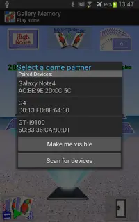 Foto Gallery Memory Game - Multiplayer Screen Shot 6