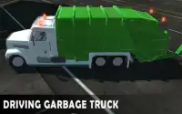 Kota Cleaner Jasa Sim 18 - Garbage Truck driver Screen Shot 1
