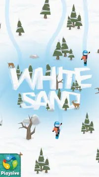 White Sand - Snowboarding Adventure Screen Shot 0