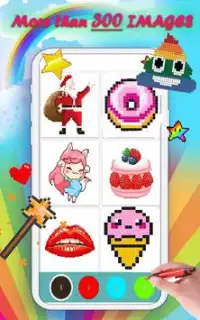 BEST FUNNY Pixel Art Color by Number Book Colorbox Screen Shot 3