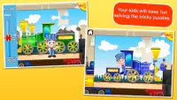 Train Puzzles for Kids Screen Shot 1