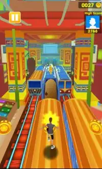 Subway Train Surf Run 3D Screen Shot 0