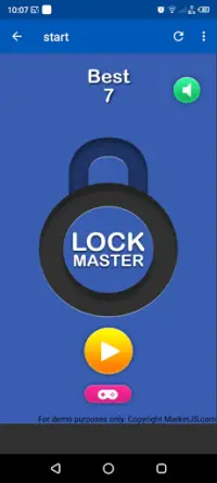 Lock Master Screen Shot 1
