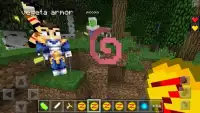 Saiyan Mod for Minecraft Screen Shot 1