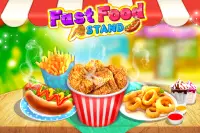 Fast Food Stand - Fried Foods Screen Shot 0