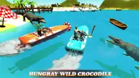 Echte Hongaarse Wild Crocodile Attack 2017 Screen Shot 14