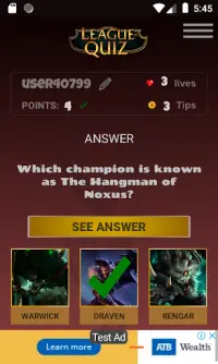 LeagueOfQuiz - See how much you know about lol Screen Shot 5