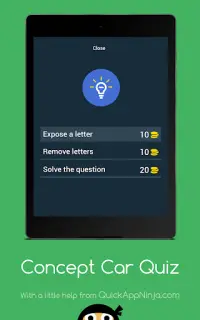 Concept Car Quizz Screen Shot 13