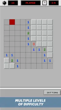 Minesweeper Puzzle - Free Classic Games Screen Shot 1