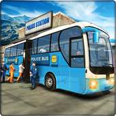 Police Uphill Bus Drive-Mega Bus Simulator