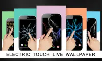 Electric touch wallpaper Screen Shot 0