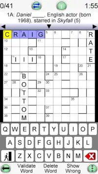 Barred Crossword Screen Shot 0