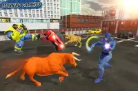 Superheroes Pets: Crime Battle Screen Shot 8