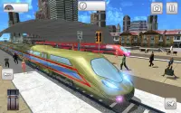ट्रेन रेसिंग रियल गेम 2017 Screen Shot 8