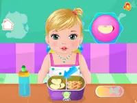 Kindergarten baby care games Screen Shot 3