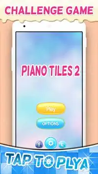 Piano Tiles 2 - Challenge Game Screen Shot 0