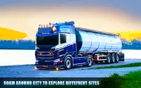 Lkw-Fahrer Euro Truck Sim 3D Screen Shot 2