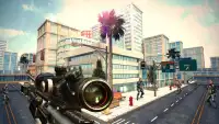 Amerikaans leger sniper 3D geweer shooter Screen Shot 0