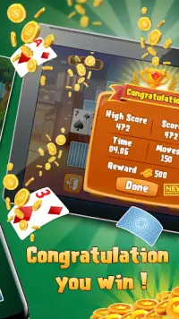 TriPeaks Solitaire - Free Card Game Screen Shot 3