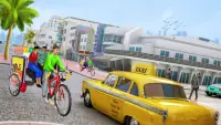 Modern Tuk Tuk Auto Cycle: Free Driving Games Screen Shot 1
