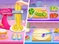 Pasta Koken Manie: Keuken Spel Screen Shot 8