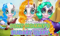 Pony Mommy's Sugary Diary Screen Shot 0