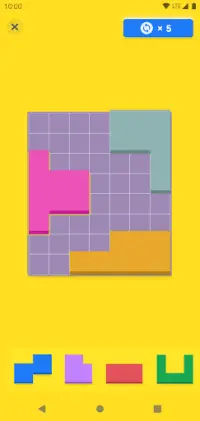 幾何学的なパズル Screen Shot 2