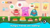 Kitchen monster games for kids Screen Shot 3