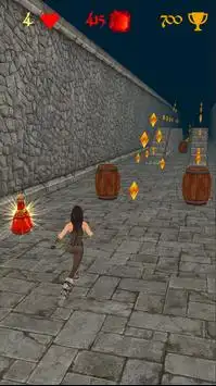 Warrior Princess Temple Run Screen Shot 2